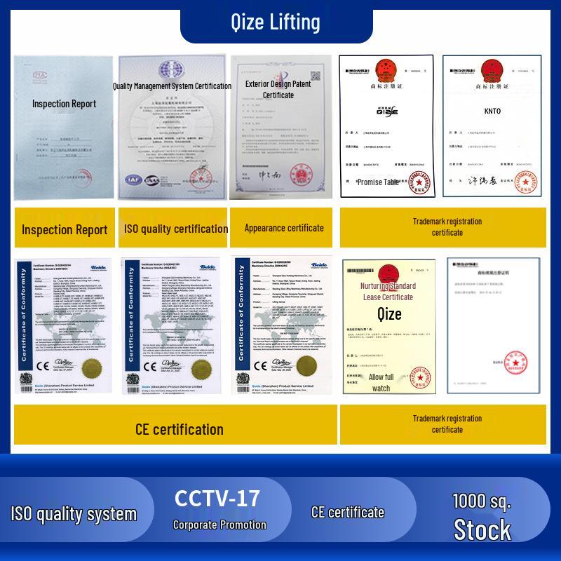 Hand Chain Hoist: 1T, 2T, 3T, 6T, 9T Manual Traction Hoist