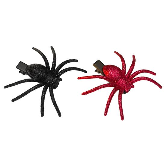 1/2Pcs Halloween Spider Hair Clip Decorative Hair Pins Women Hairpin Headpiece Cosplay Costume Accessory