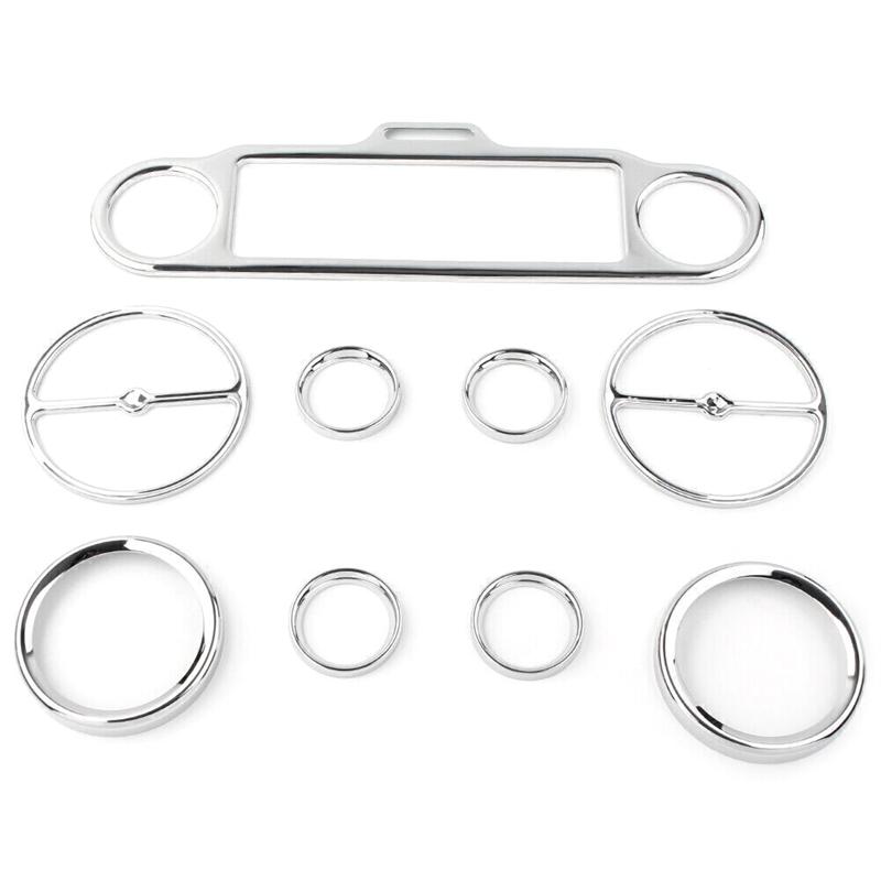 Inner Fairing Stereo Gauge Speakers Cover For Touring Electra Street Glide Trike 1996-2013 Models
