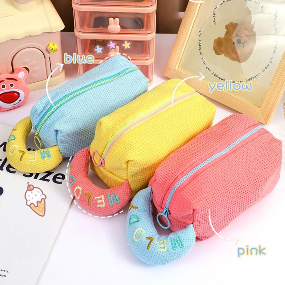 

Dirt Resistant Pen Bag Washable Pen Box Fashion Stationery Organizer School Office