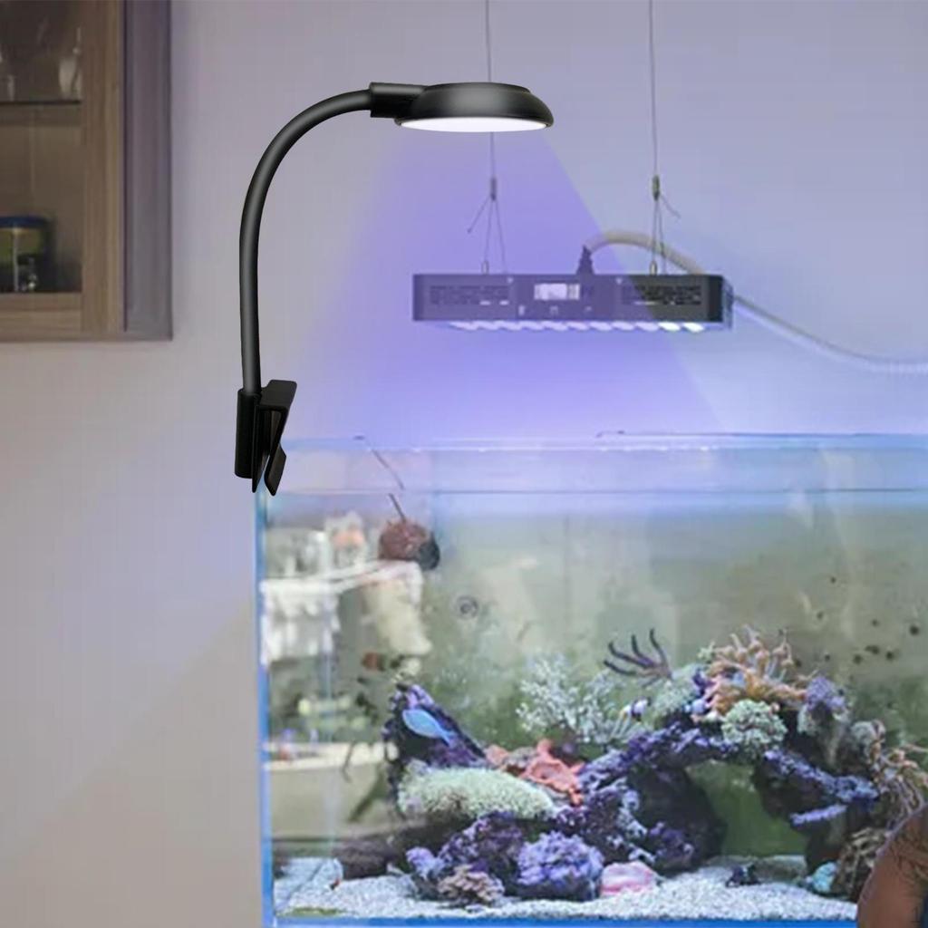 Aquarium Clip Light for Freshwater Plants Lightweight Illumination Solution