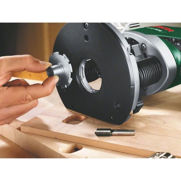 Bosch Router - POF 1400 ACE (1400W, Delivered with Set of Accessories)