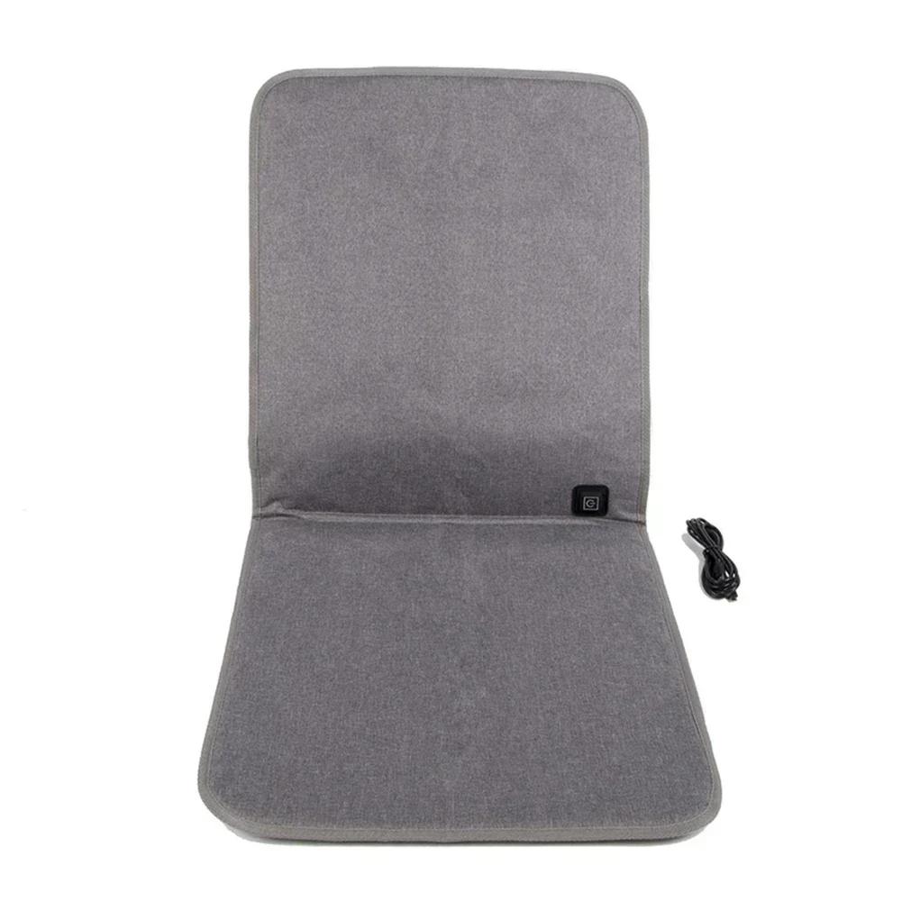 Winter Wärmepolster Elektrisches Sitzpolster Camping Beheizt Zuhause Winterheizung 5V 2A 43 X 90cm Elektrischer Schnellheizmodus