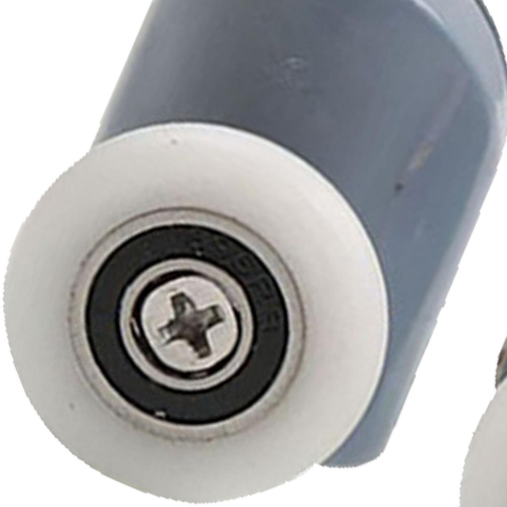 10pcs Shower Door Rollers Quiet Replacement Top Bottom Glass Door Pulleys for Bathroom Massage Room