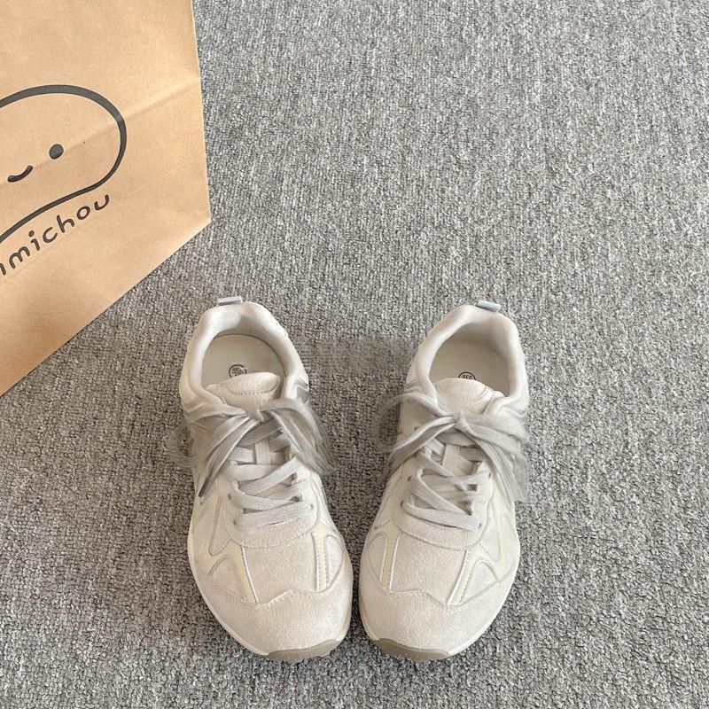 Retro Niche Non-collision Board Shoes Women's New Spring and Autumn Platform Casual Shoes Women's Shoes