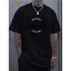 European Size Short-Sleeved Casual for sports Shirt for Men Featuring a Stylish 2DPrint, Made from Stretchy And Comfortable Material, Ideal for Sports