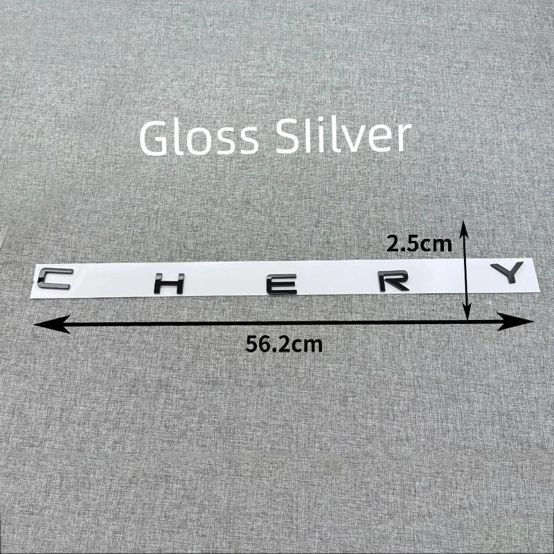 1pc 3D ABS TIGGO7 290T 390T Badge Sticker Rear Trunk Emblem Decal for TIGGO TIGGO7 TIGGO7PROPLUS