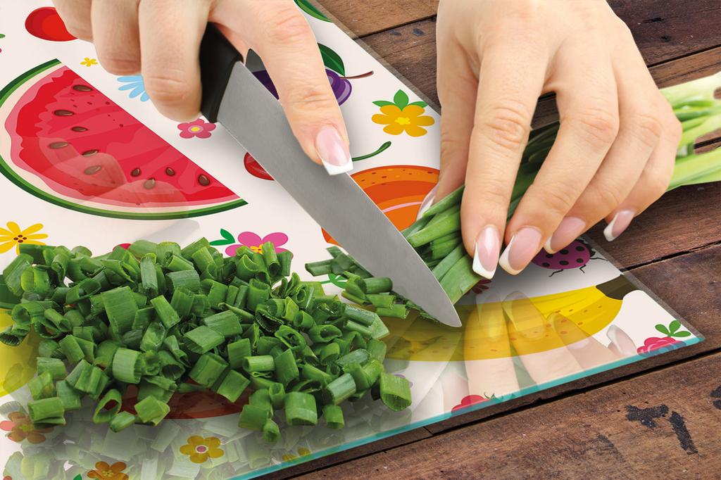 TABLA DE CRISTAL PARA CORTAR 30x22 FRUTAS