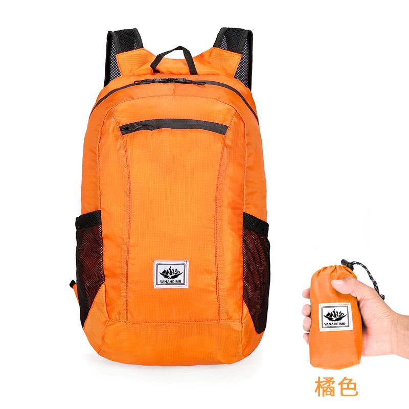 Waterproof Foldable Outdoor Cycling Backpack Lightweight Easy-carry Bag for Sports Travel & Outdoor Activities Men Women