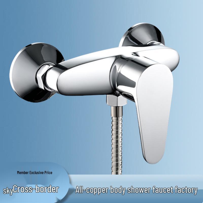All-Copper Hot & Cold Shower Faucet Mixer Valve