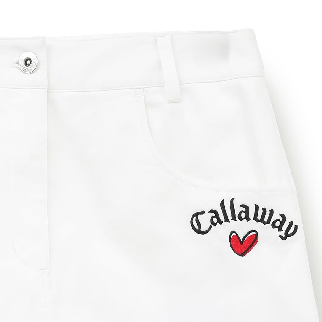 Skirt Golf C24128220 [Callaway] Women's [LOVE Series] / / 1030_White