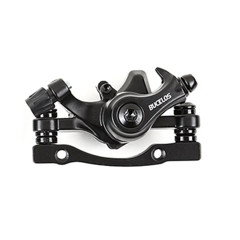 BUCKLOS Mtb Brake Caliper Bicycle Mechanical Disc Brake Set for Mountain Bike Pushes Caliper Piston with Rotor 160mm Front Caliper