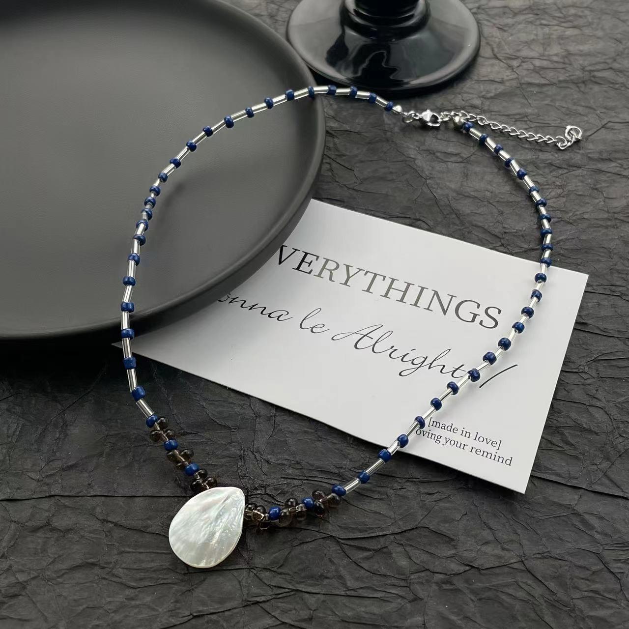 

Изящное ожерелье с подвеской в виде ракушки, многослойное, нежное, пляжное украшение на шею для женщин