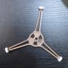 Replacement Microwave Turntable Ring Stable Triangular Design Heat Resistant for Various Microwave Oven Brands