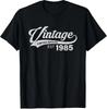 Vintage 1985 Cool 40 Years Old Bday Men Women 40th Birthday Unisex T-Shirt