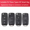 Clear Transparent Tpu Car Smart Key Cover Case For Volkswagen Golf 6 Beetle Up! Eos Touran Scirocco Tiguan Polo Jetta Passat