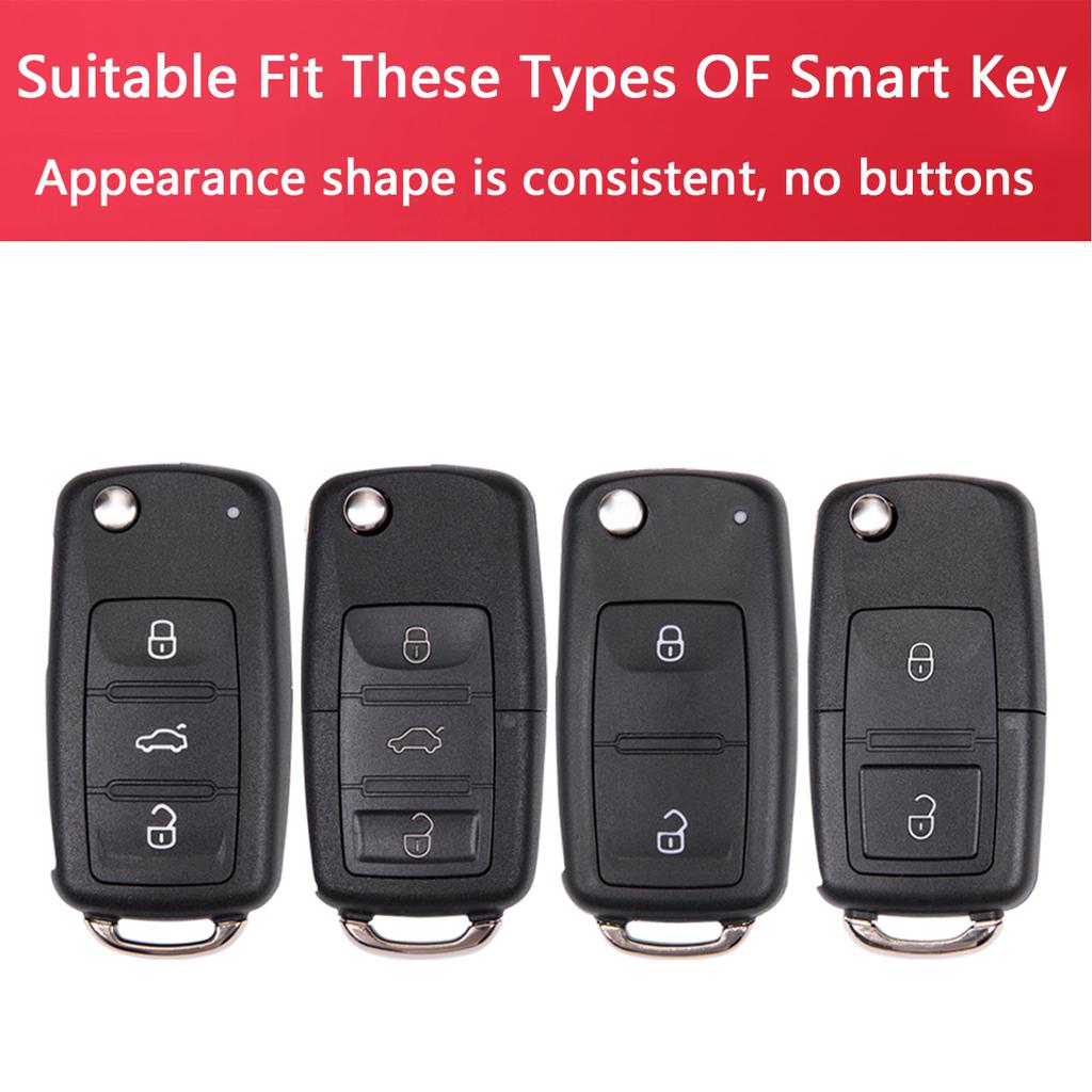 Clear Transparent Tpu Car Smart Key Cover Case For Volkswagen Golf 6 Beetle Up! Eos Touran Scirocco Tiguan Polo Jetta Passat