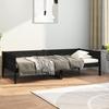 Vidaxl Daybed, Black, Solid Pine Wood, 90X190 Cm