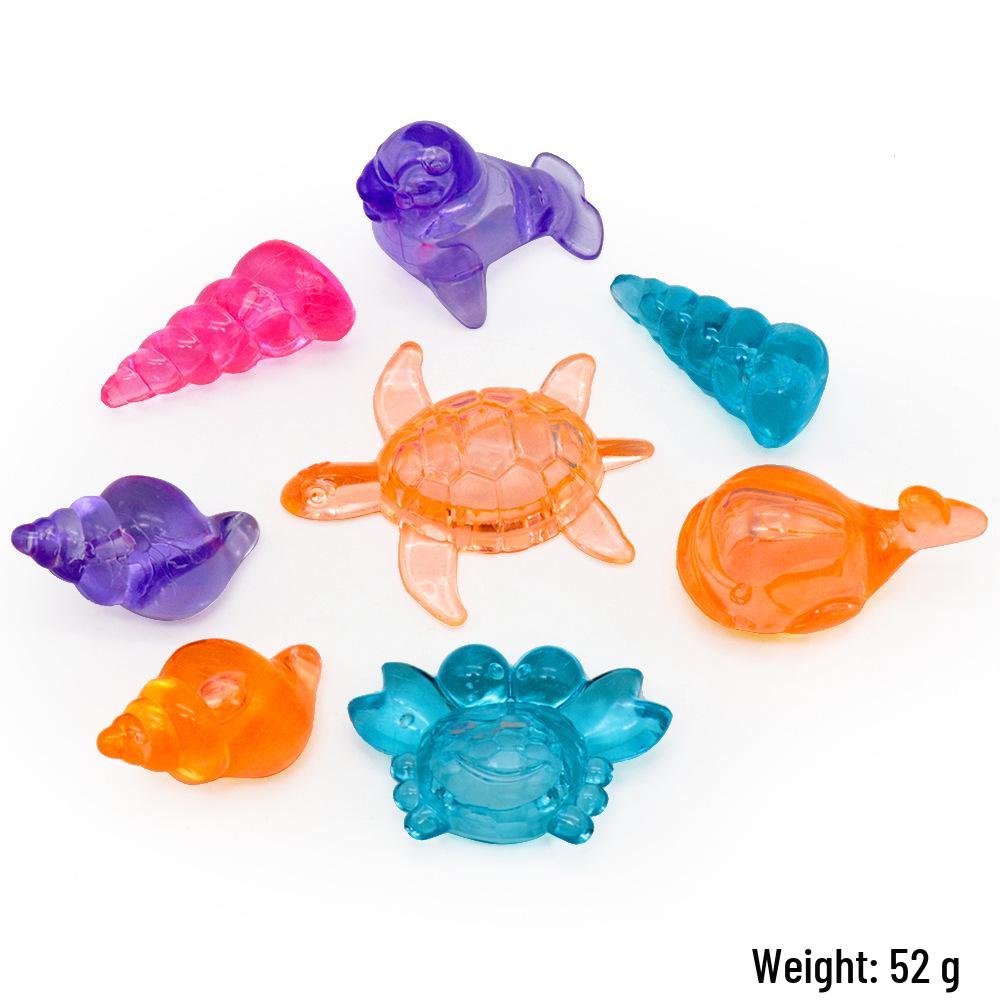Cross-Border Diving Toy Set for Kids: Shark, Gem, and Fish Rings for Pool Fun