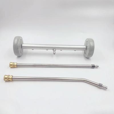 1set Car Chassis Nozzle Road Cleaning Brush Dual-function Water Broom Road Chassis Dual-purpose Cleaner