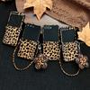 Leather Leopard Print For Magnetic Phone Case For Samsung Galaxy Z Flip 7 6 5 4 Flip7 FE W23 W24 Flip Cases with Hand Rope Cute Cases Magsafe