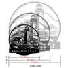 Metal Sign Wall Art Maritime Nautical Decor Rustic Home Beach House Outdoor Gift