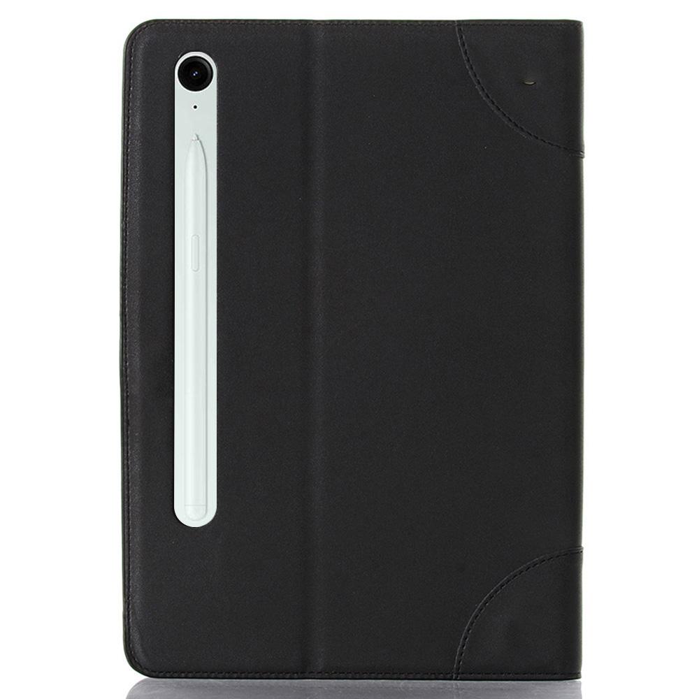 For Samsung Galaxy Tab S10 FE/S9 FE Tablet Case Cross Texture Card Slots PU Leather Flip Cover
