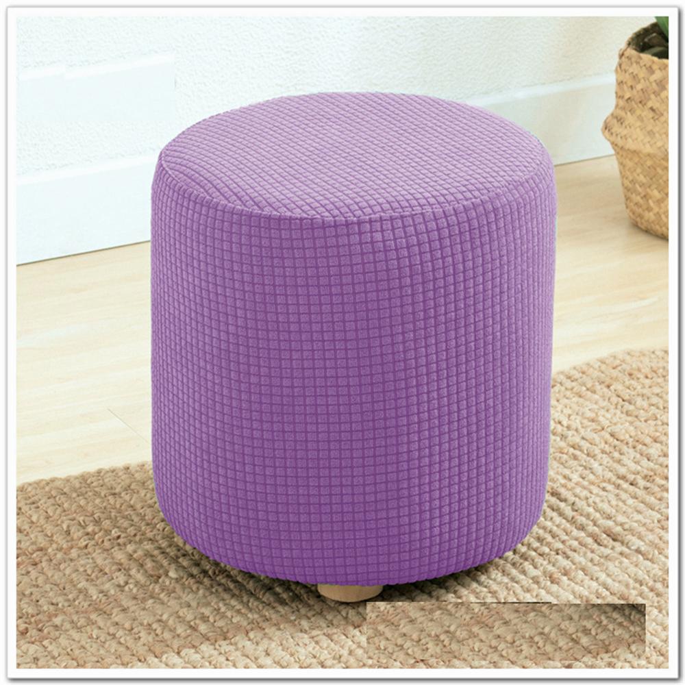 All-Inclusive Zylindrische Hockerhülle Elastischer Hocker 360-Grad-Schutz Hockerhülle für Wohnzimmer Einfache Montage