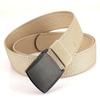 Genuine YKK Buckle: Metal-Free Nylon Elastic Belt - Lightweight Woven Canvas Military Training Belt