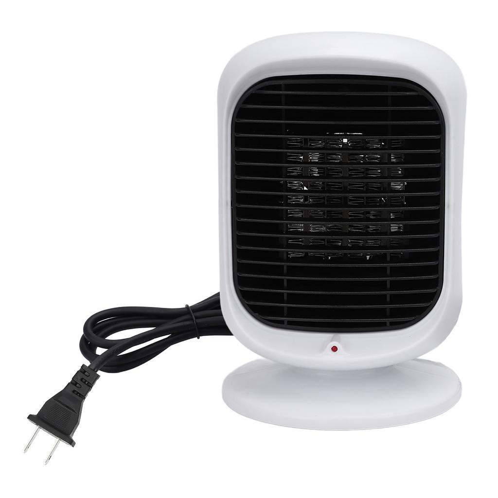 Space Heater 600W Energy Efficient Desk Heater for Indoor Use Fast Heating Electric Desktop Heater F