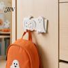 Door And Tile Hook Pumpkin Ghost Key Hook, 3D Printed Halloween Wall Decor, Cute Hooks Self Adhesive Holder, No Drill Hanging Relief