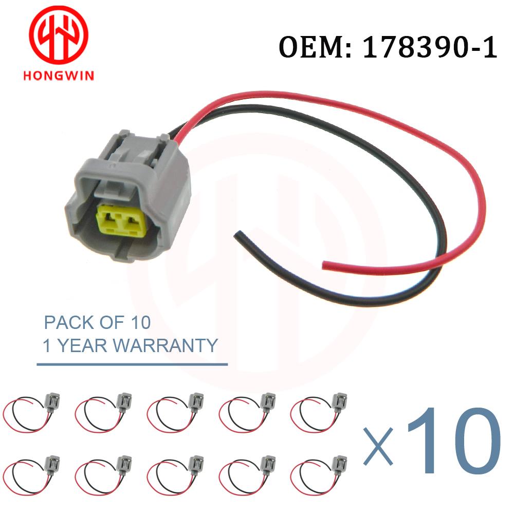1/6/10 PEÇAS Conector de Plugue do Sensor de Temperatura da Água do Líquido de Arrefecimento do Motor do Carro Para Toyota Camry Suzuki 178390-1 1JZ-2JZ-1UZ-3SGE