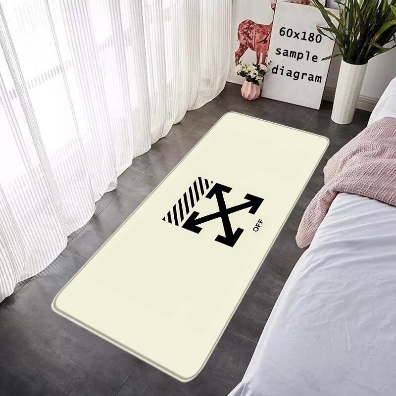 Floor Mat Non-slip Foot Rug for Entryway Royal Hallway Carpet Enfields Kitchen Water Absorbed Rugs Ideal Bedside Mats Home Decor