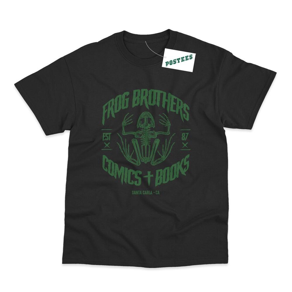 

Frog Brothers Comics & Books Inspired By The Lost Boys Printed T-Shirt 3XL