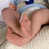 Realistická 18palcová reborn panenka Dvojčata Evi Soft Touch Bavlněné tělíčko Bebes Novorozená panenka Batole Ručně vyrobený implantát Vlasy Realistické hračky pro panenky pro děti