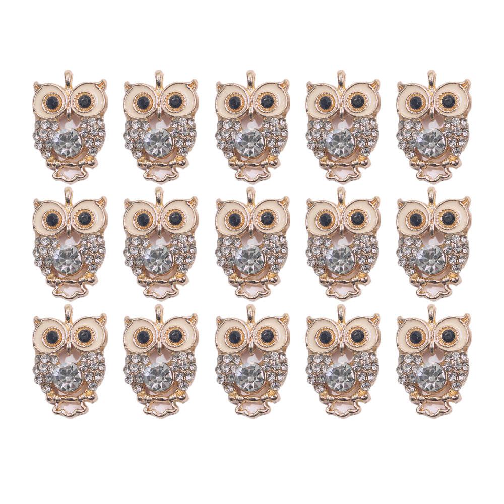 5/10/15 ks slitinových přívěsků se sovou, kreativní zvířecí přívěsek pro DIY náramky, náhrdelníky, náušnice na výrobu šperků, přívěsky na klíče