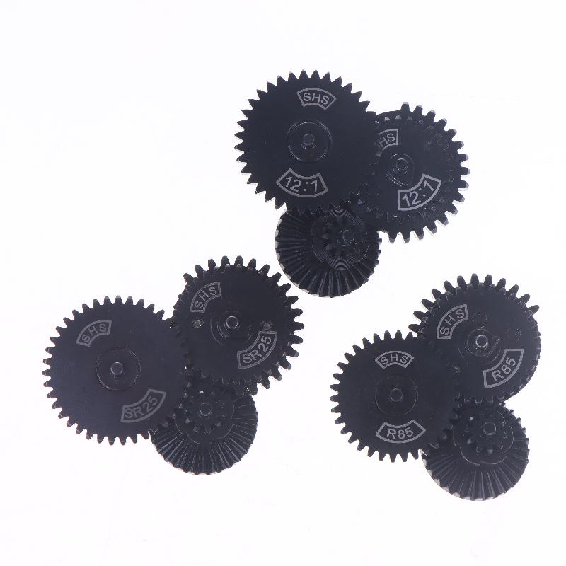 1 Juego Shs Acero Cortado CNC Par Alta Velocidad Juego de Engranajes Para Caja de Cambios 12/1 Sr25 R85 7# Accesorios