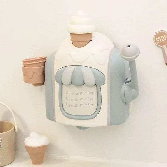 Vaikų vonios žaislai Ledų putų generatorius Realistiškas putų deserto aparatas su siurbtuku Interaktyvus vandens žaidimas Mažiems vaikams Vaikams