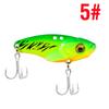 5Pcs Metal Jig Spoon Lure Spoon Spinner Balancers Fishing Lure Hard Baits Artificial Baits Spoon Lures Fishing Accessory