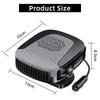 Car Heater/12V Portable Car Heater That Plugs Into Cigarette Lighter Windshield Defogger Car