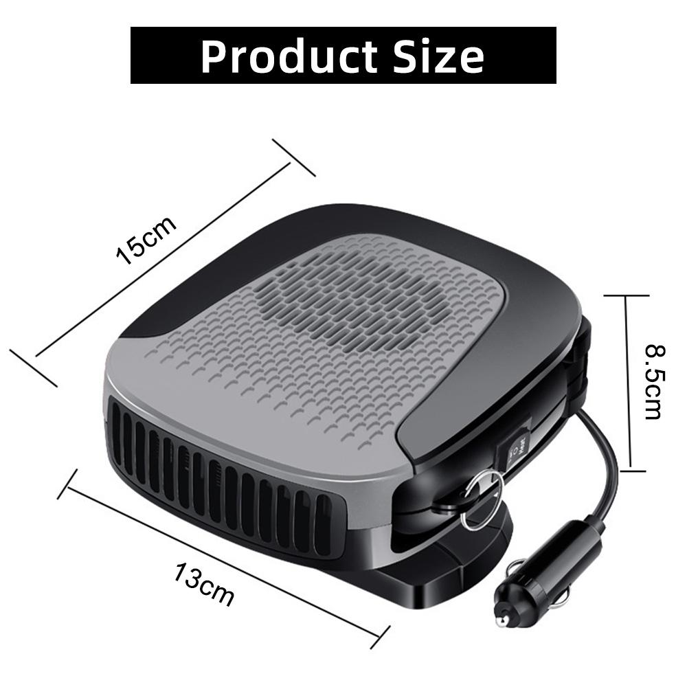 Car Heater/12V Portable Car Heater That Plugs Into Cigarette Lighter Windshield Defogger Car