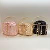 Metal Heavy Industry Handmade Beaded Pearl Suits Banquet Vegetable Basket Birdcage Bag