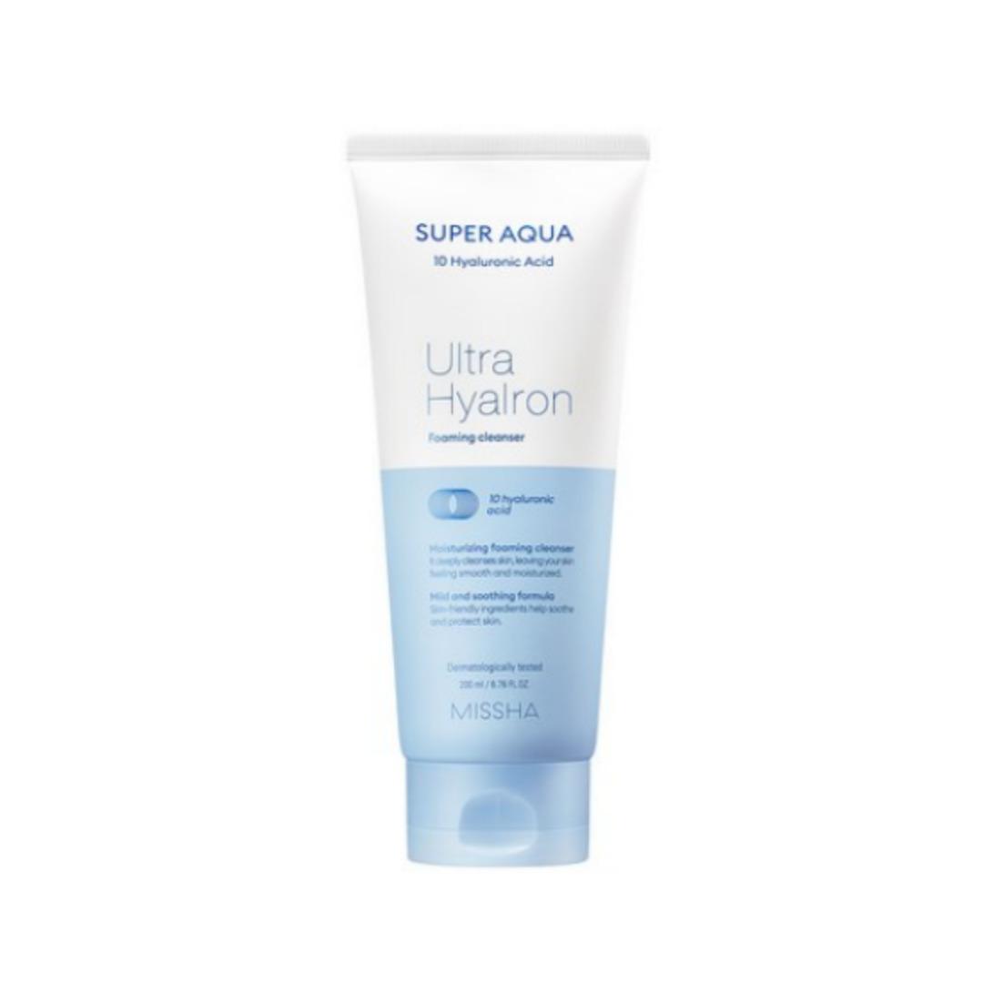 

MISSHA Super Aqua Ultra Hyalron Очищающая пенка 200мл 200ml x 1
