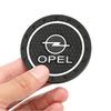 Car Styling Coaster Water Cup Holder Mat Badge Non-Slip Pads Decoration For Opel Astra Insignia Mokka Zafira Car Wheel Hubcap