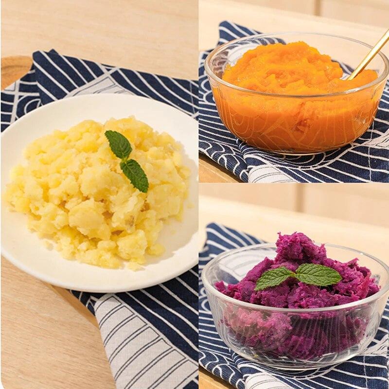 1pc Plastic Manual Potato Ricer Masher Creative Potatoes Pumpkin Sweet Potato Masher Kitchen Gadgets