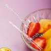 Individually Packaged Bamboo Fruit Forks - Disposable, Thickened, and Durable for KTV, Bar, and Cake Use