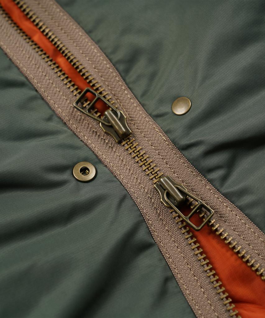 Frizmworks Reversible Ma-1 Liner Jacket _ Olive