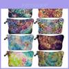 Man Tuo Lotus Makeup Bag Floral Clutch Multifunctional Travel Storage Toiletry Bag
