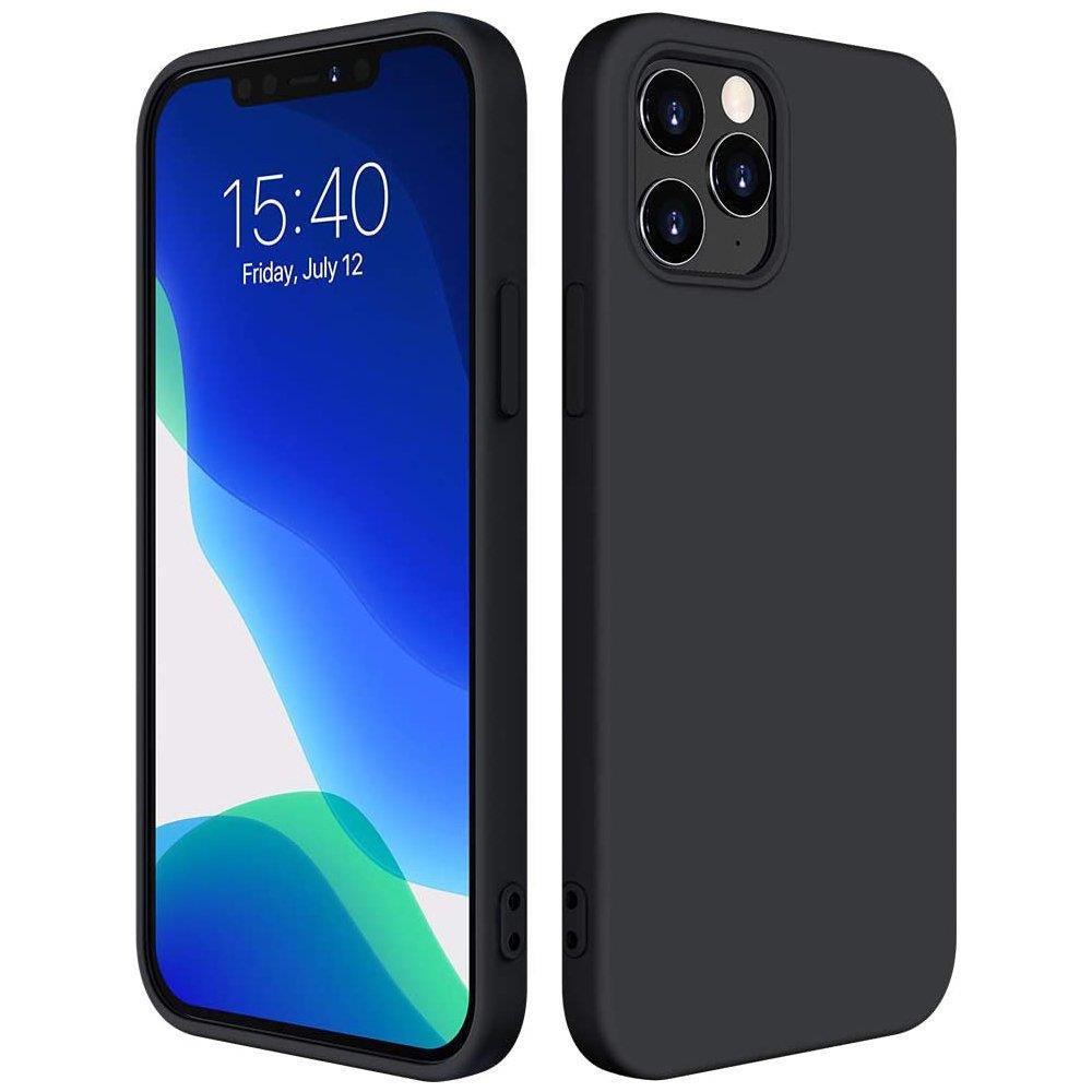 Premium Black Silicone Case for Xiaomi Redmi Note 10 5G / Poco M3 Pro - Flexible Shockproof Protective Cover