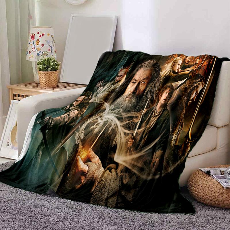 

The Hobbit: The Battle of the Five Armies Movie Poster PrintPrint Blanket, Soft Blanket For Sofa Office Bed And Travelling Daughter Birthday 130cm×150cm（50in×60in）